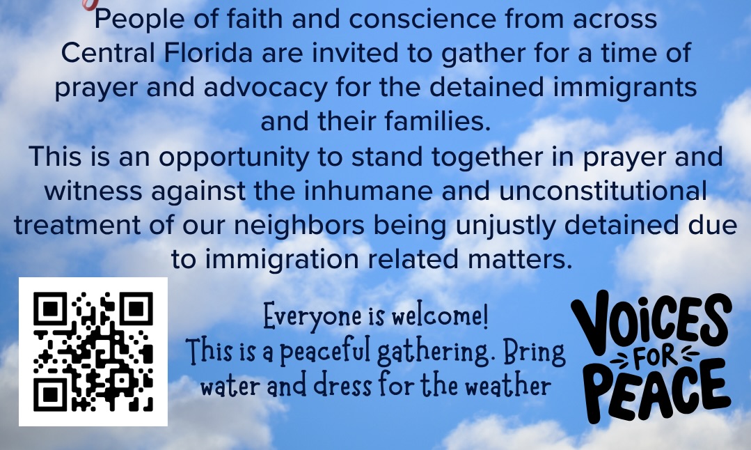 by various faith communities including - 1